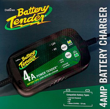 how to use a deltran battery tender