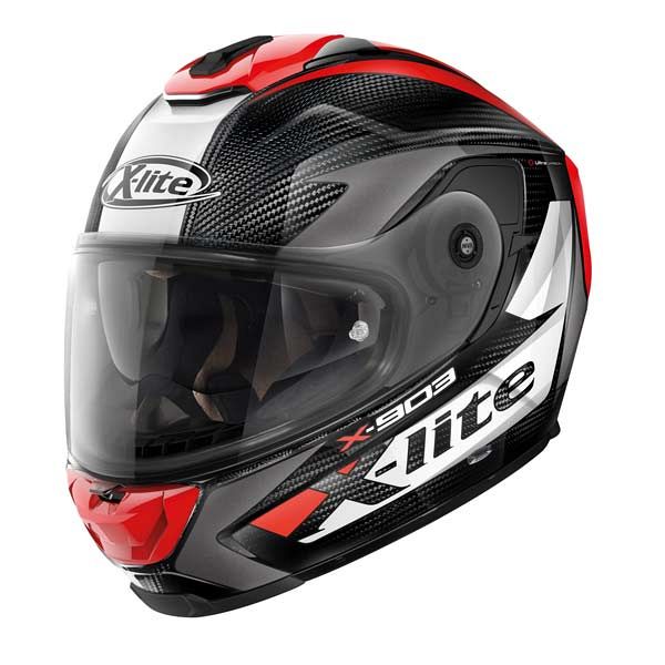 X-Lite X903 Ultra Carbon Full Face Helmet XXL only - black/red ...