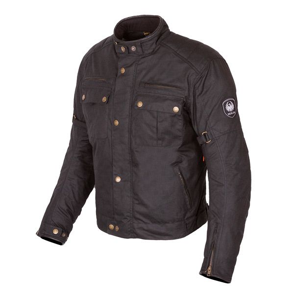 Merlin Barton II Traditional Wax Jacket Black - Eurobike Wholesale Ltd