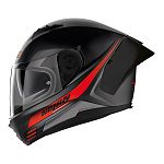 Nolan N60-6 SPORT Full Face Helmet - flat black/red