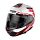 HELMET N1006 SURVEYOR METAL WHITE / RED / BLACK LARGE Image