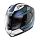 HELMET N60-6 DOWNSHIFT FLAT BLACK / STEEL BLUE 2XL Image