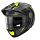 GIVI HX27 FLIP FRONT HELMET TOURER MATT TITANIUM/YELLOW LARGE / 60 Image