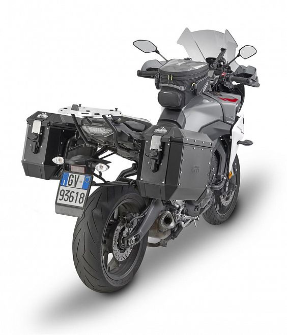 Givi Trekker Alaska 36 lt aluminium panniers black (pair 