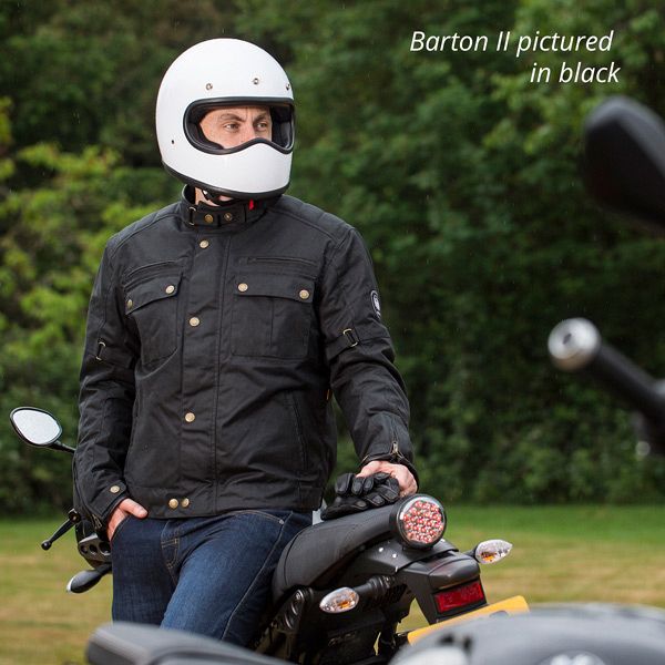 Merlin Barton II Traditional Wax Jacket Black - Eurobike Wholesale Ltd