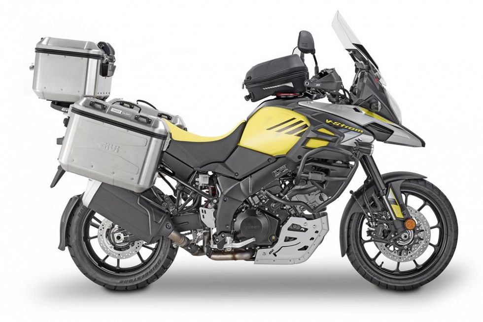 Suzuki v strom clearance luggage