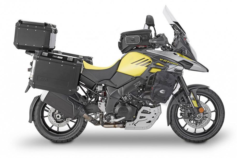 suzuki v strom luggage